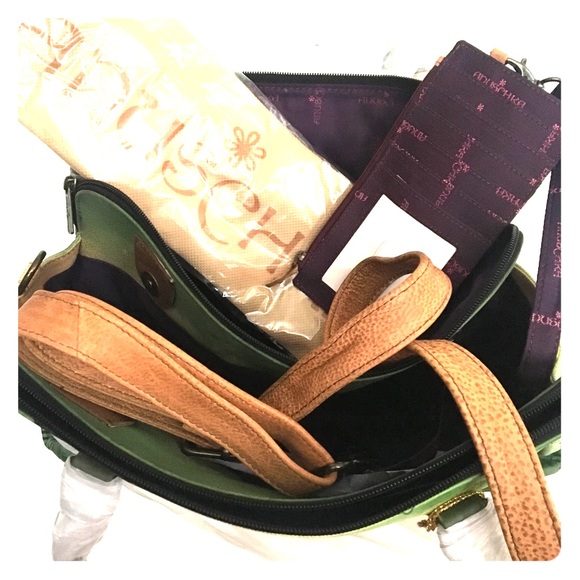 Anuschka Hobo Bag”Passionate Peacocks” - Picture 3 of 8